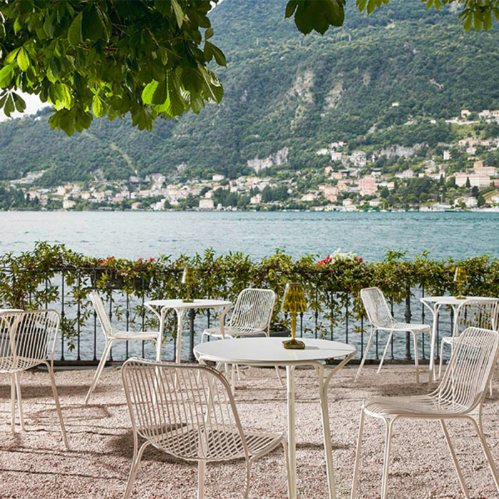 Hiray, Outdoor Chair, White