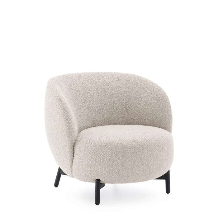 Lunam, Lounge Chair, White