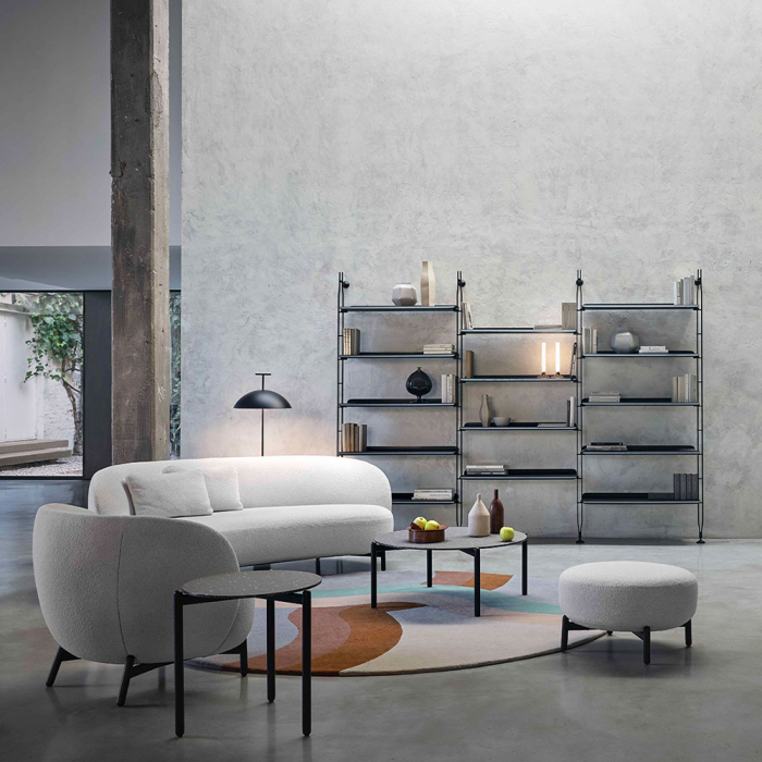 Lunam, Lounge Chair, White