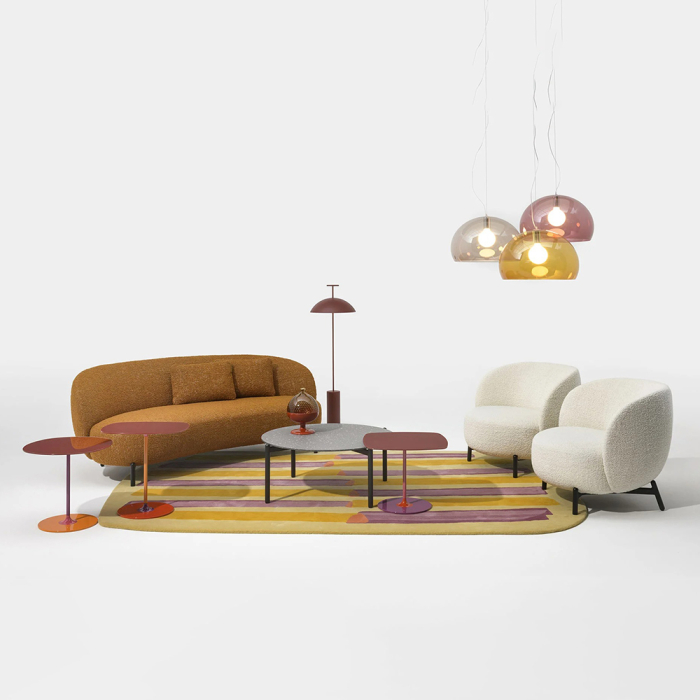 Lunam, Lounge Chair, White
