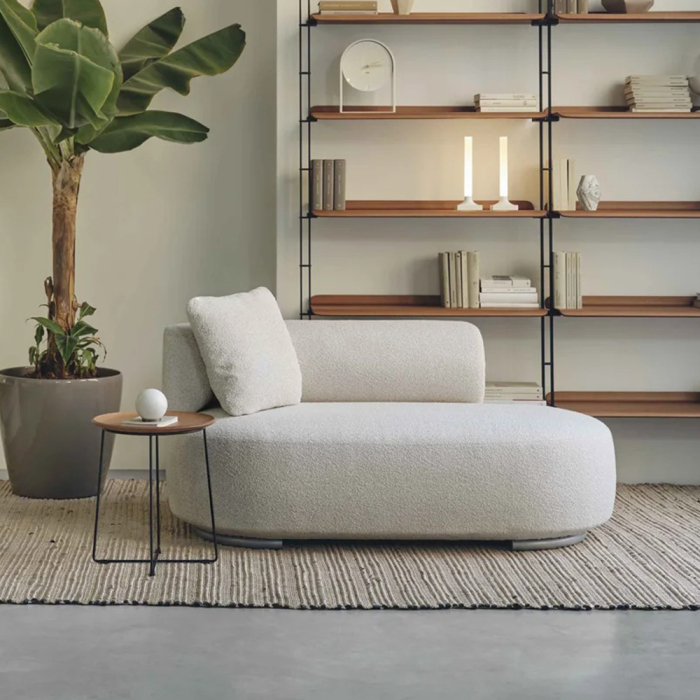 K-Waiting, Cushion, Boucle, Ecru
