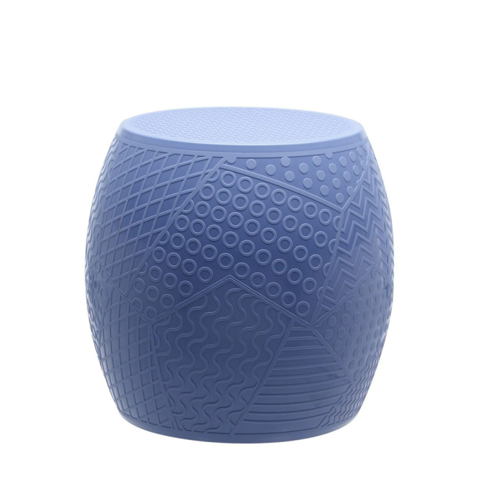 Roy, Outdoor Stool, Blue