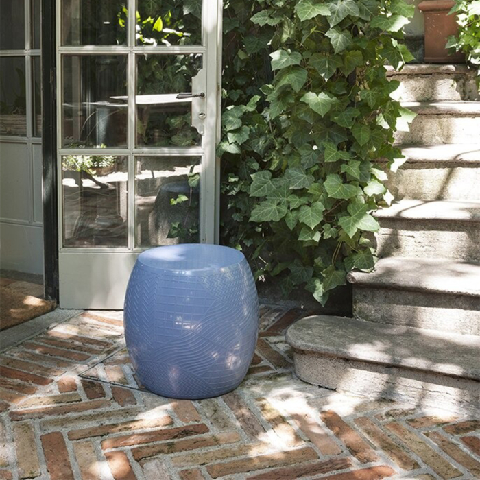 Roy, Outdoor Stool, Blue