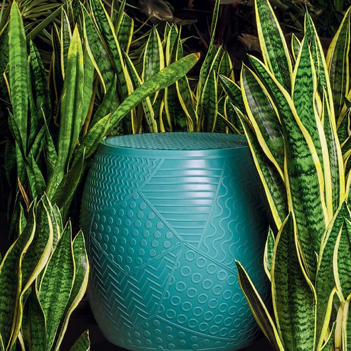 Roy, Outdoor Stool, Blue