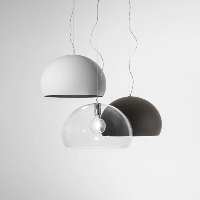 F/LY Transparent, Pendant Lamp, Small, Crystal