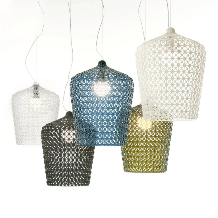 Kabuki, Pendant Lamp, White