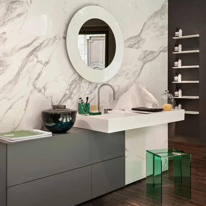All Saints, Mirror w/ Lighting, Crystal
