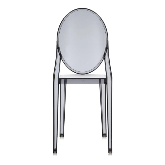 Victoria Ghost, Outdoor Dining Chair, Smoke Grey