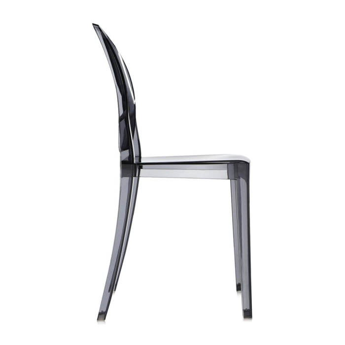 Victoria Ghost, Outdoor Dining Chair, Smoke Grey