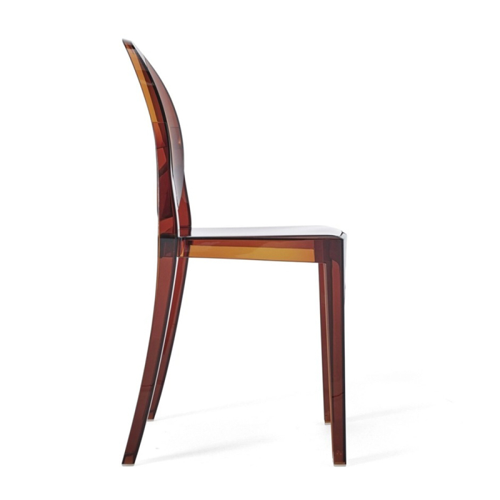 Victoria Ghost, Outdoor Dining Chair, Amber