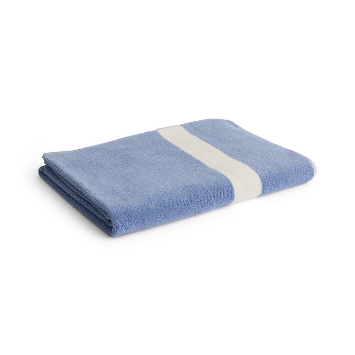 Stripe, Bath Sheet, Dusty Blue, 100x150