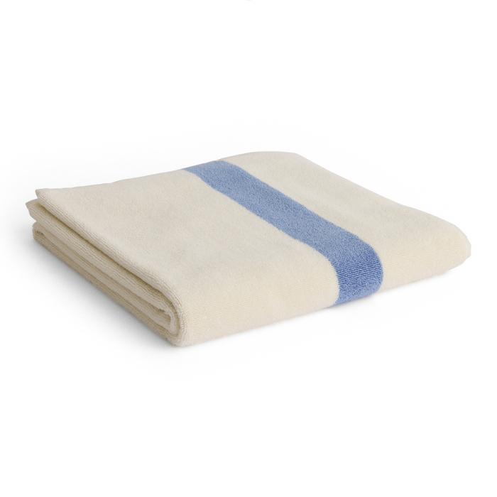 Stripe, Bath Towel, Dusty Blue, 70x140