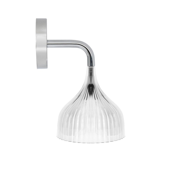 E', Wall Lamp, Crystal