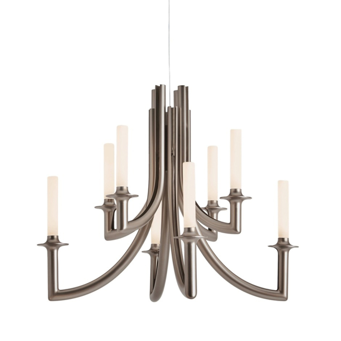 Khan Metal, Pendant Lamp, Matt Bronze