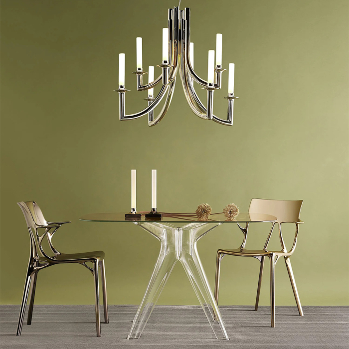 Khan Metal, Pendant Lamp, Matt Bronze