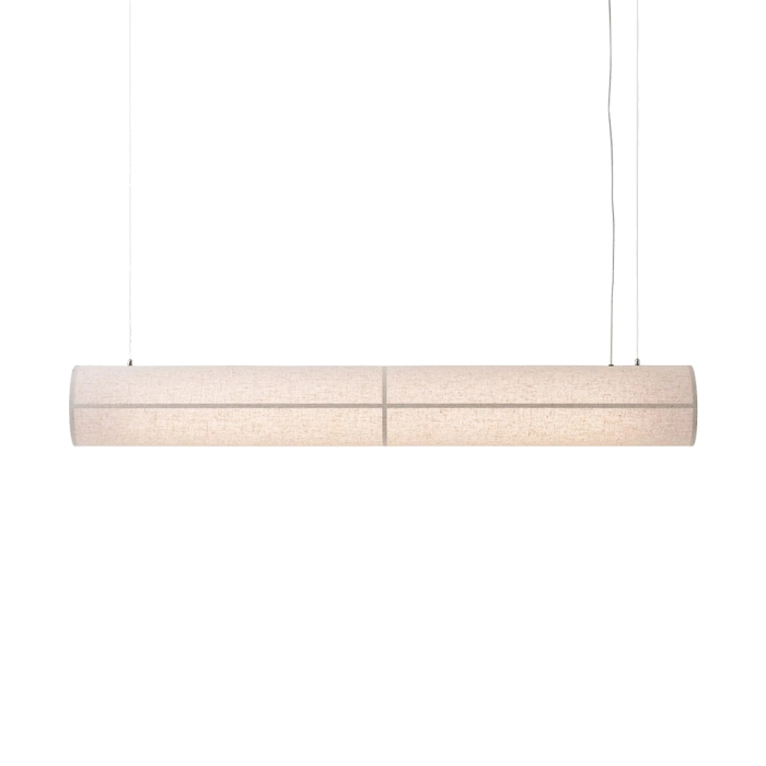 Hashira, Linear Pendant Lamp, Raw