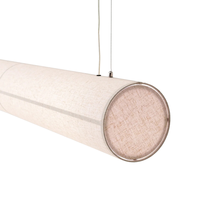 Hashira, Linear Pendant Lamp, Raw