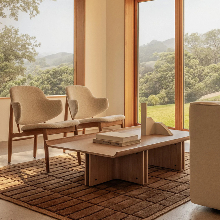 The Penguin, Wooden Lounge Chair