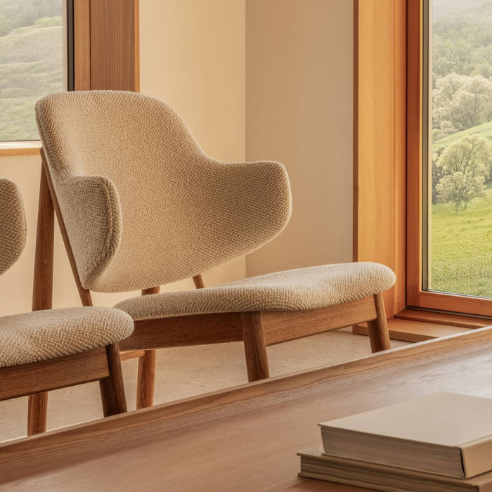 The Penguin, Wooden Lounge Chair