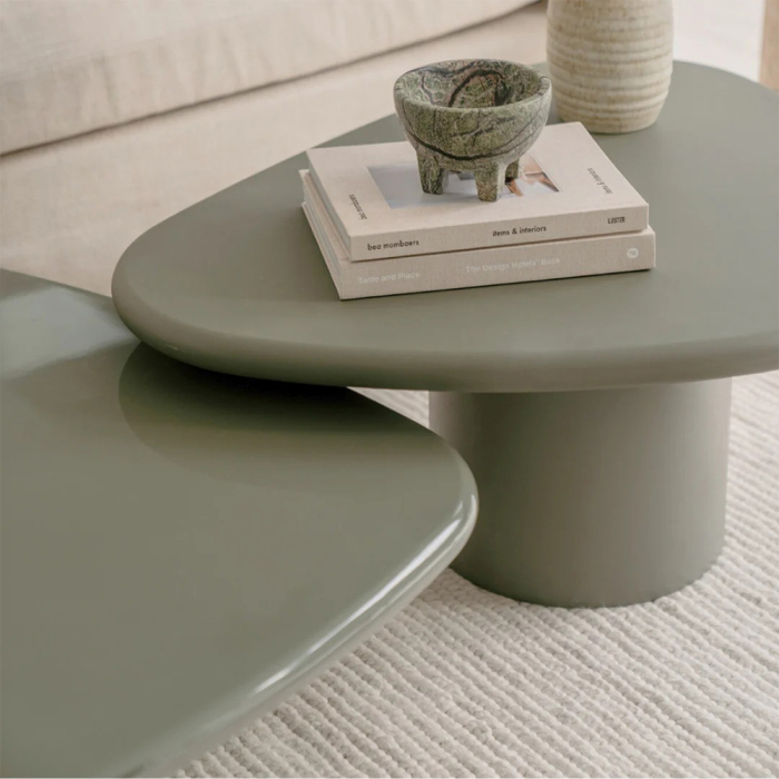 Mouzon, Coffee Table, Matt Burnt Olive