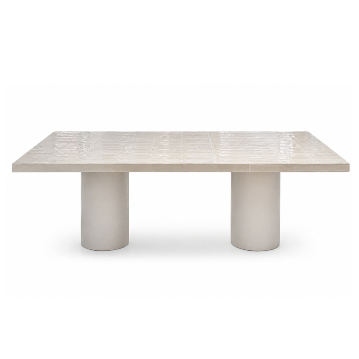 Montfort, Outdoor Dining Table, Beige-Latte