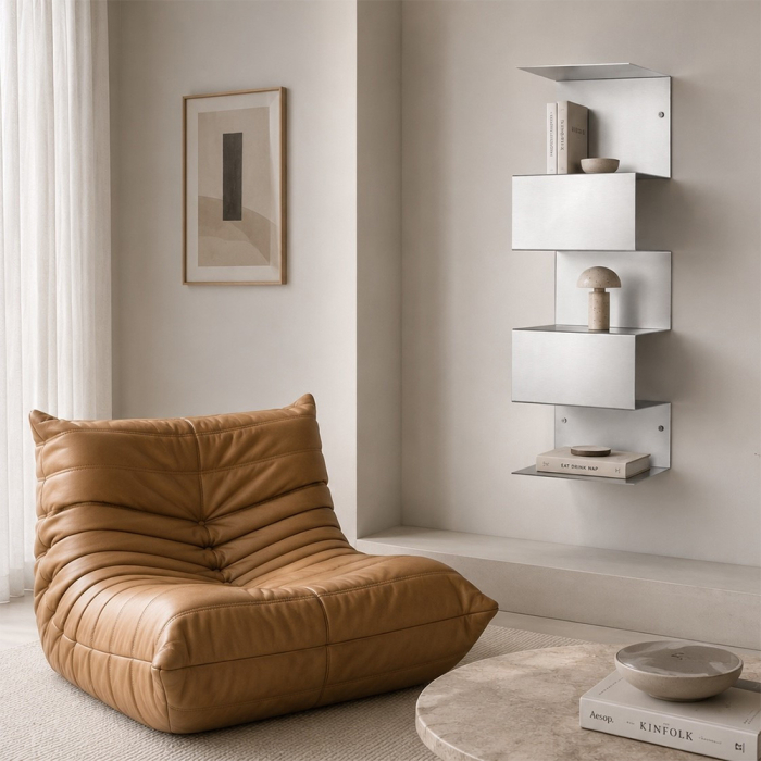 Aspen Rack, Brushed Stainless Steel