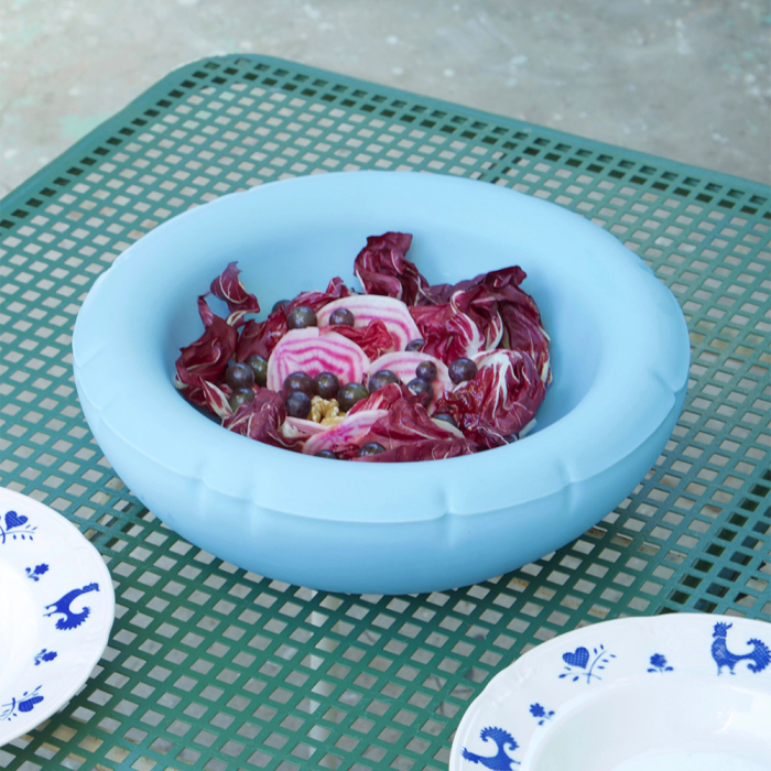 Mick, Big Bowl, Matte, Indigo