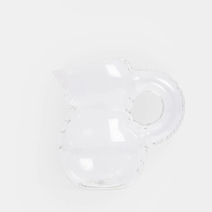 Emily, Glass Jug, Clear
