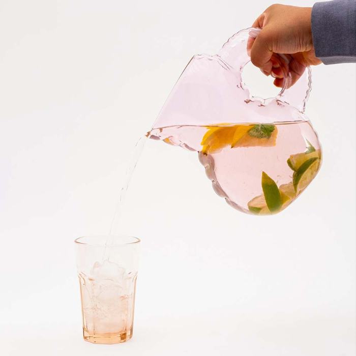 Emily, Glass Jug, Clear