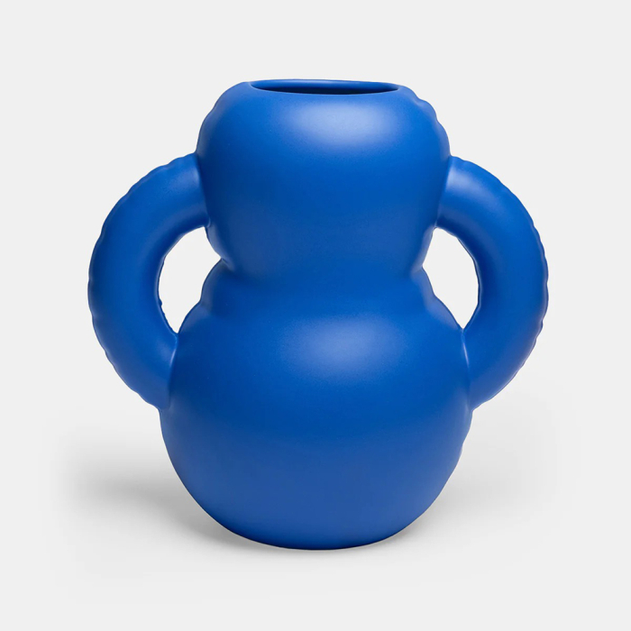 Oscar, Vase, Matte, Indigo