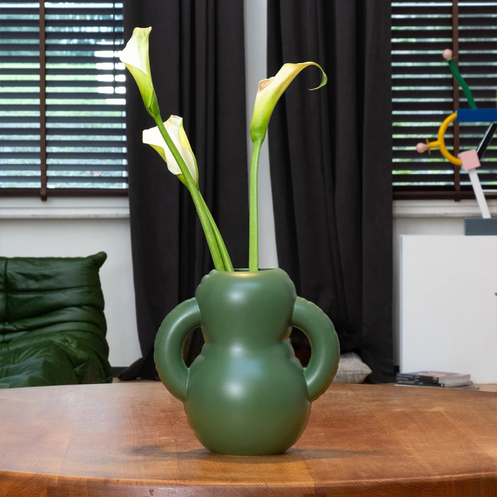 Oscar, Vase, Matte, Moss