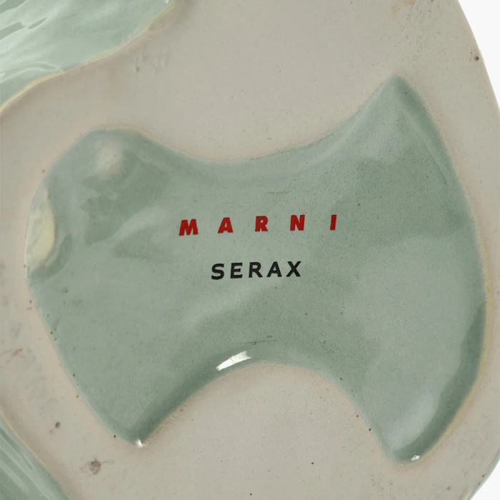 After Midnight, Marni, Owl Vase, Small, Light Blue