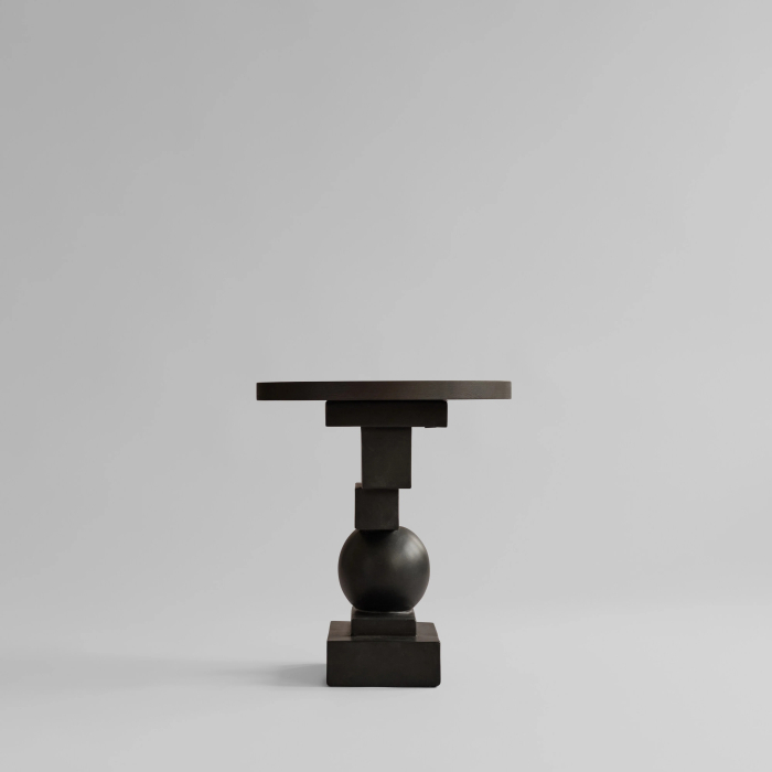 The Artist, Side Table, Coffee Black Oak