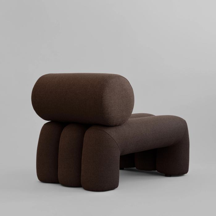 Foku, Chair, Dark Brown