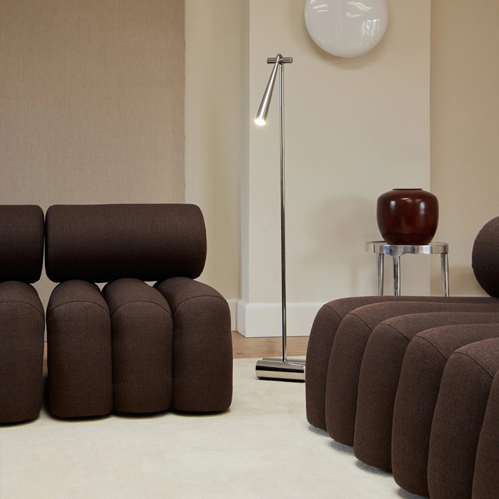 Foku, Chair, Dark Brown