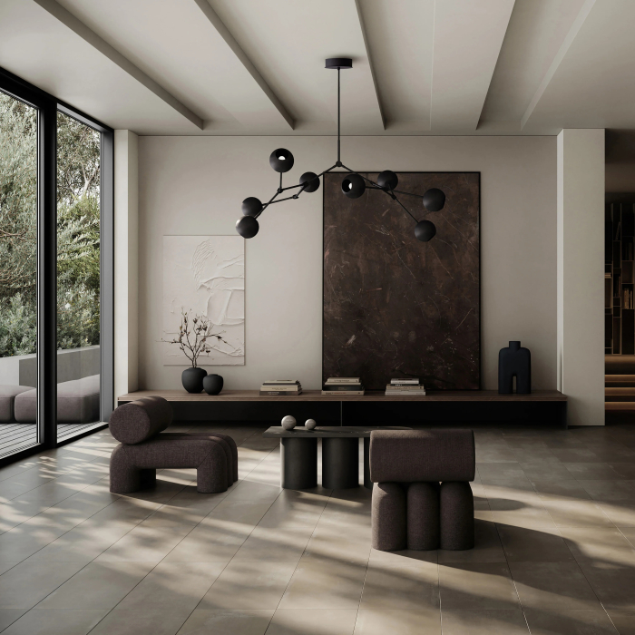 Foku, Chair, Dark Brown