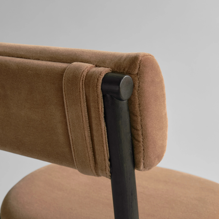 Nama, Dining Chair, Coffee Black Oak-Desert 