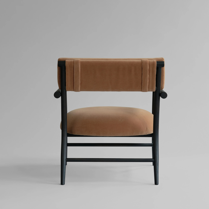 Nama, Lounge Chair, Coffee Black Oak-Desert 