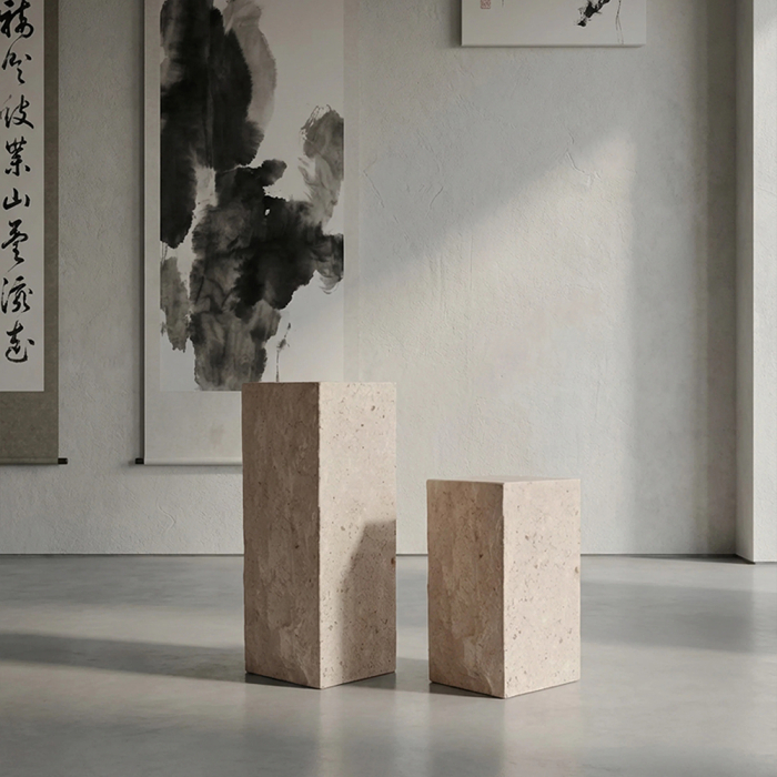 Podium, Medium, Limestone
