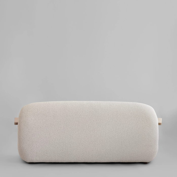 Toe, Sofa, Natrural Oak-Off White