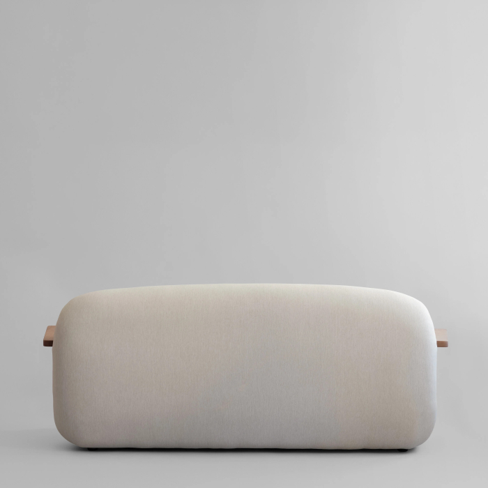 Toe, Outdoor Sofa, Teak-Warm Ash