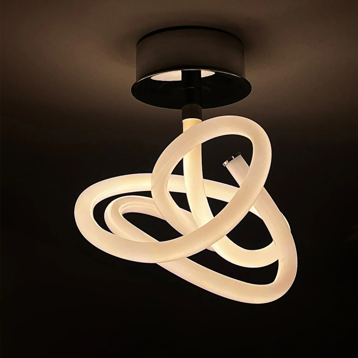 Ghost, Ceiling Lamp, Chrome