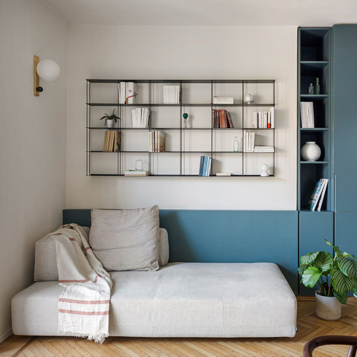 Krossing Midi, Shelving System, Aluminium, L120 cm