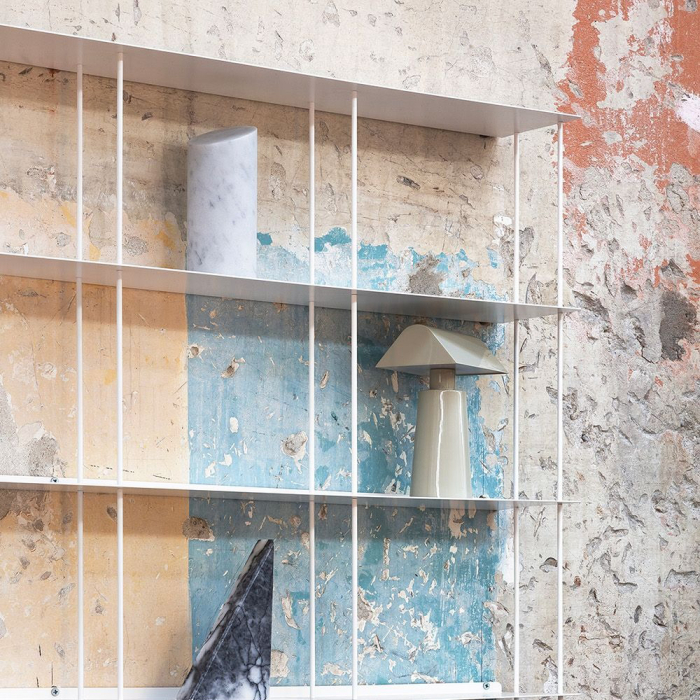 Krossing Midi, Shelving System, Aluminium, L120 cm