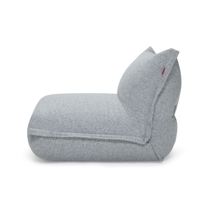 Bonbaron, Lounge Chair, Slim Boucle, Grey