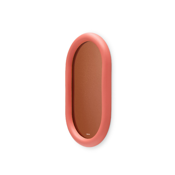 Mirage Loop, Mirror, Rustic Clay