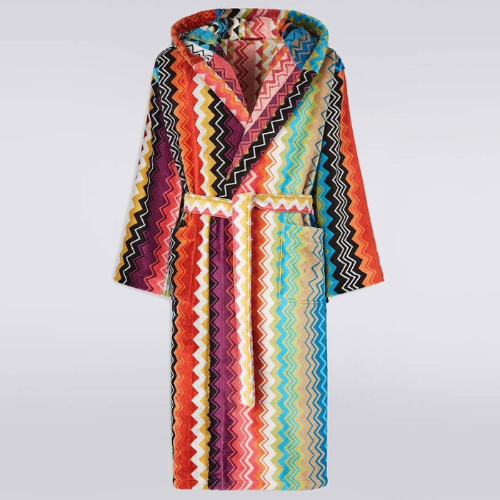 Giacomo 100, Hooded Bathrobe, Large